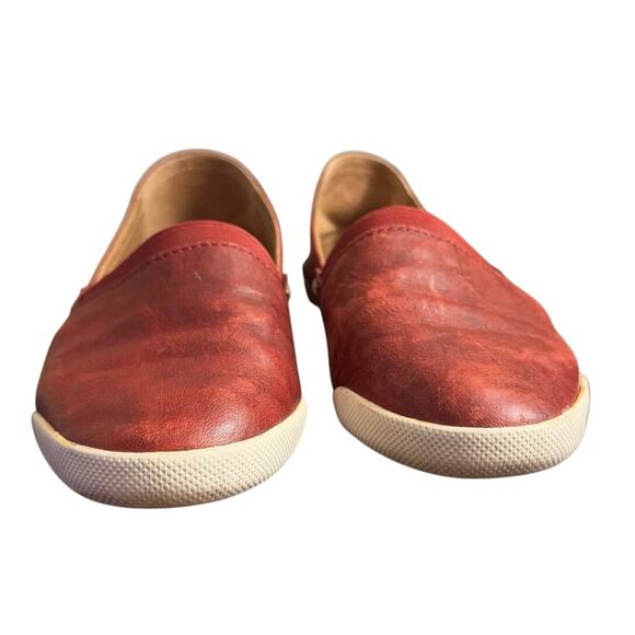Frye Melanie Slip on Flats in red size 7 - Picture 3 of 7